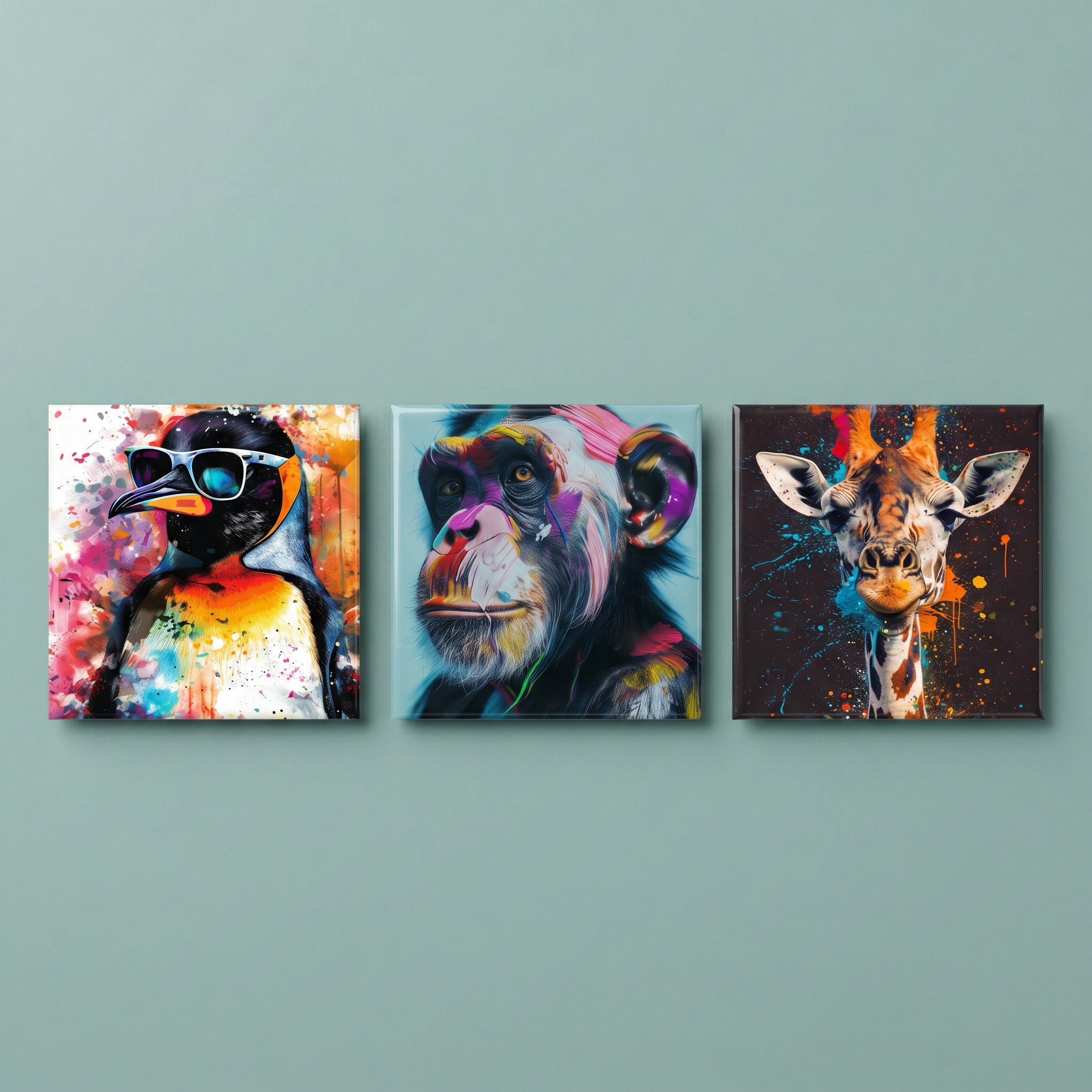Colourful Animal Magnets