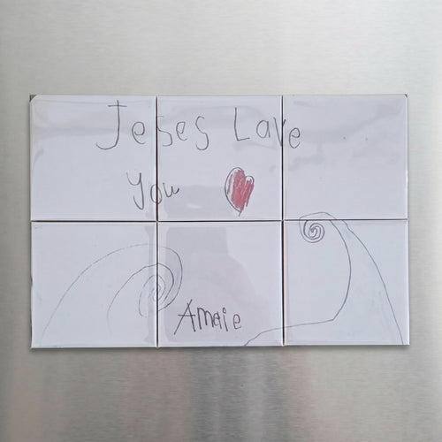 Custom Kids Art Magnets