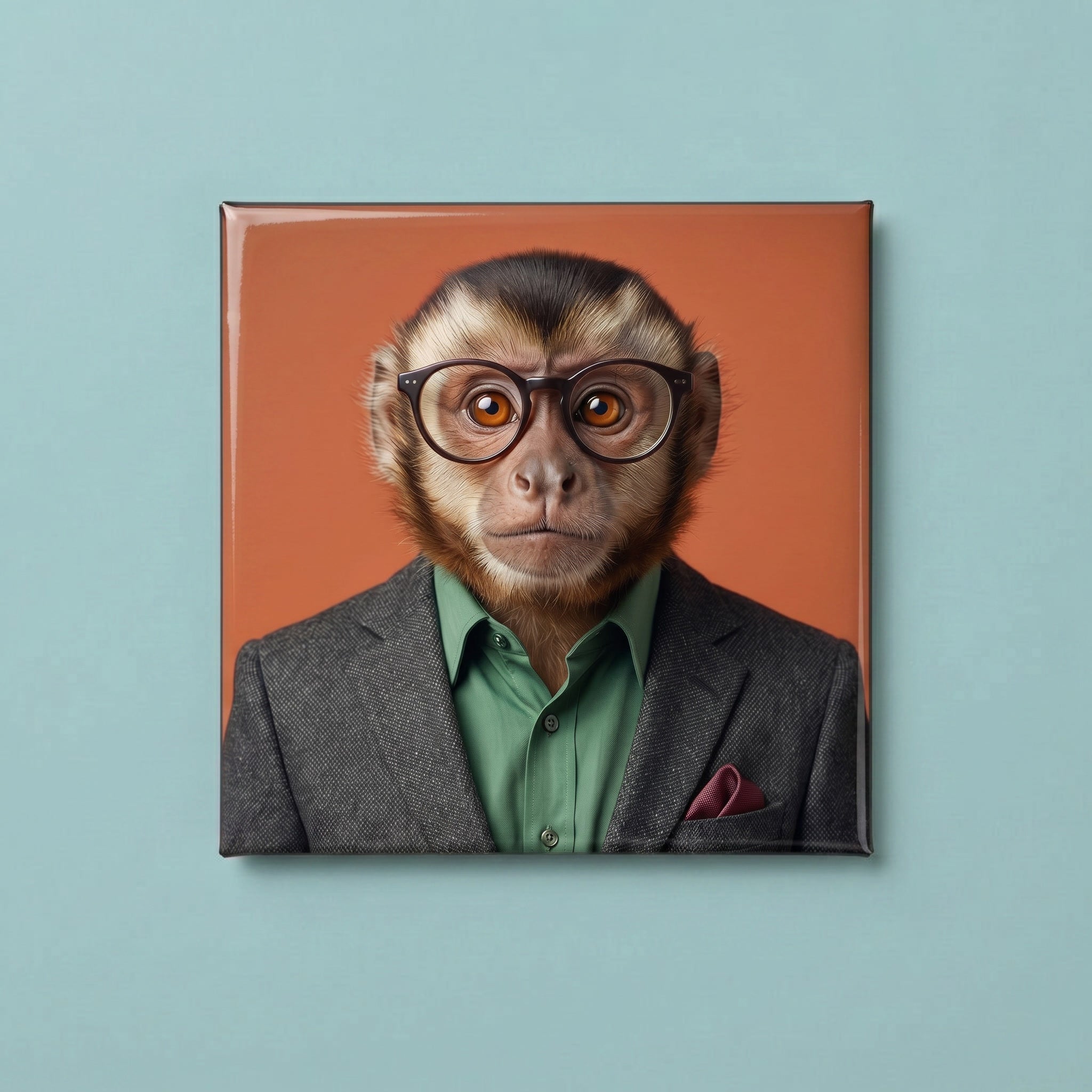 Cute Funny Face Animal Magnets