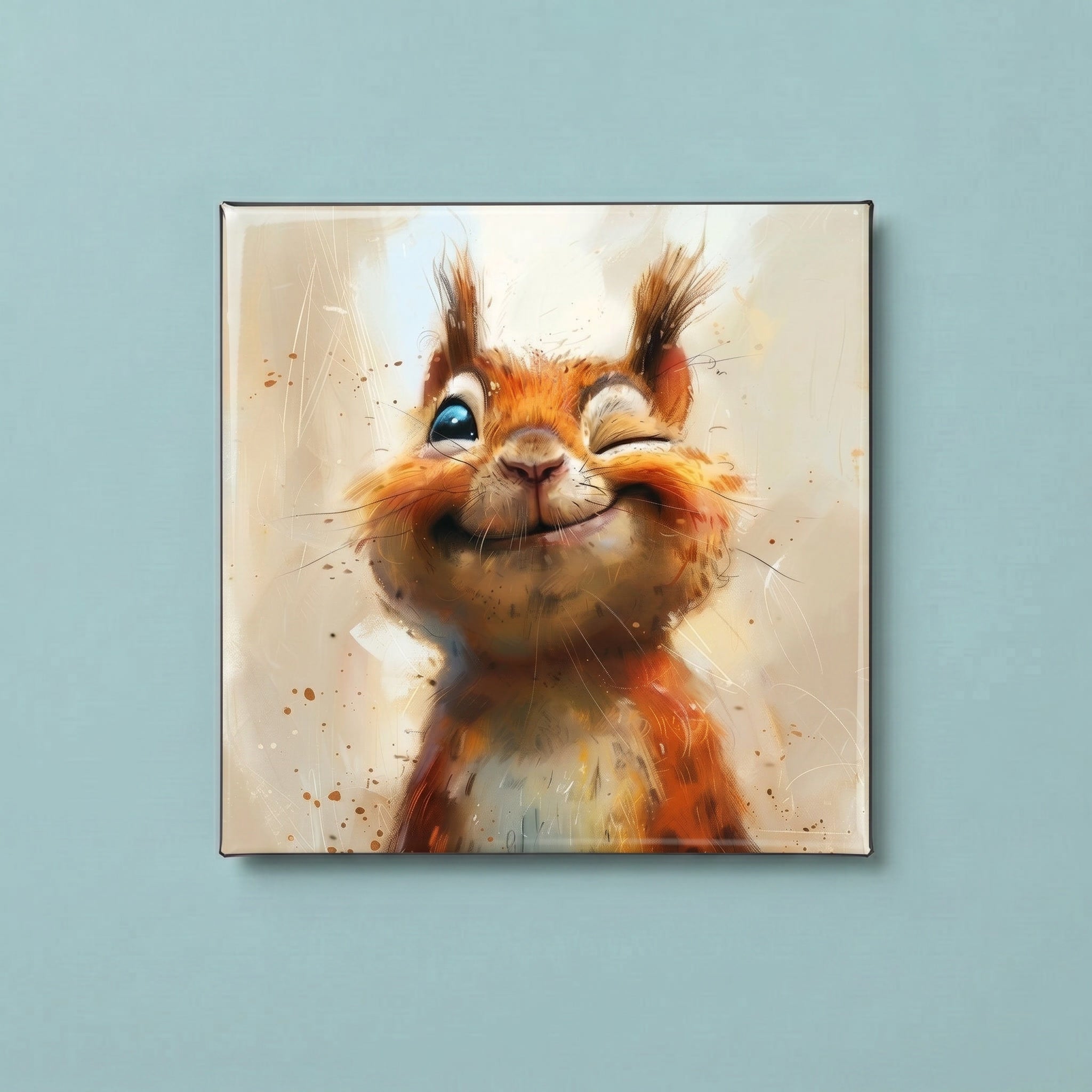 Funny Squirrel Magnets