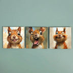 Funny Squirrel Magnets